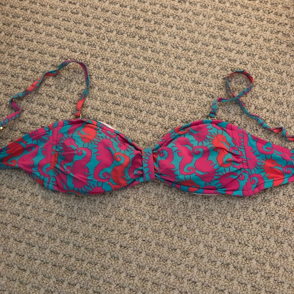 Lilly Pulitzer Seahorse Bikini Top